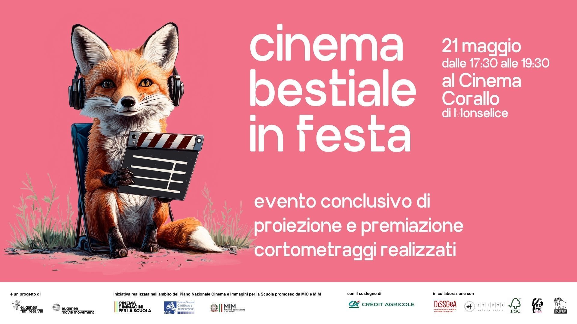 Cinema Bestiale in festa: evento finale aperto al pubblico!
